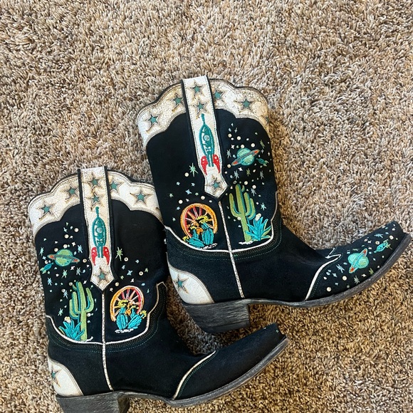 Double D Ranch Space Cowgirl Boots - Picture 3 of 7